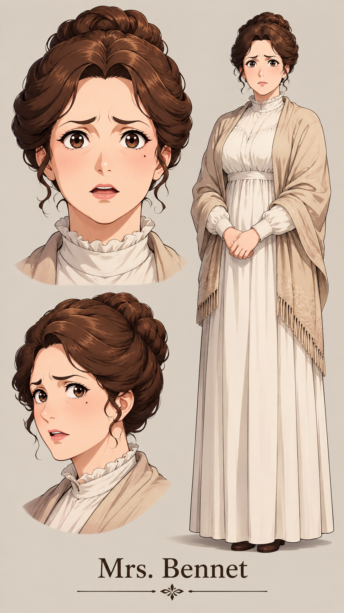 Alineación de personajes para PRIDE & PREJUDICE