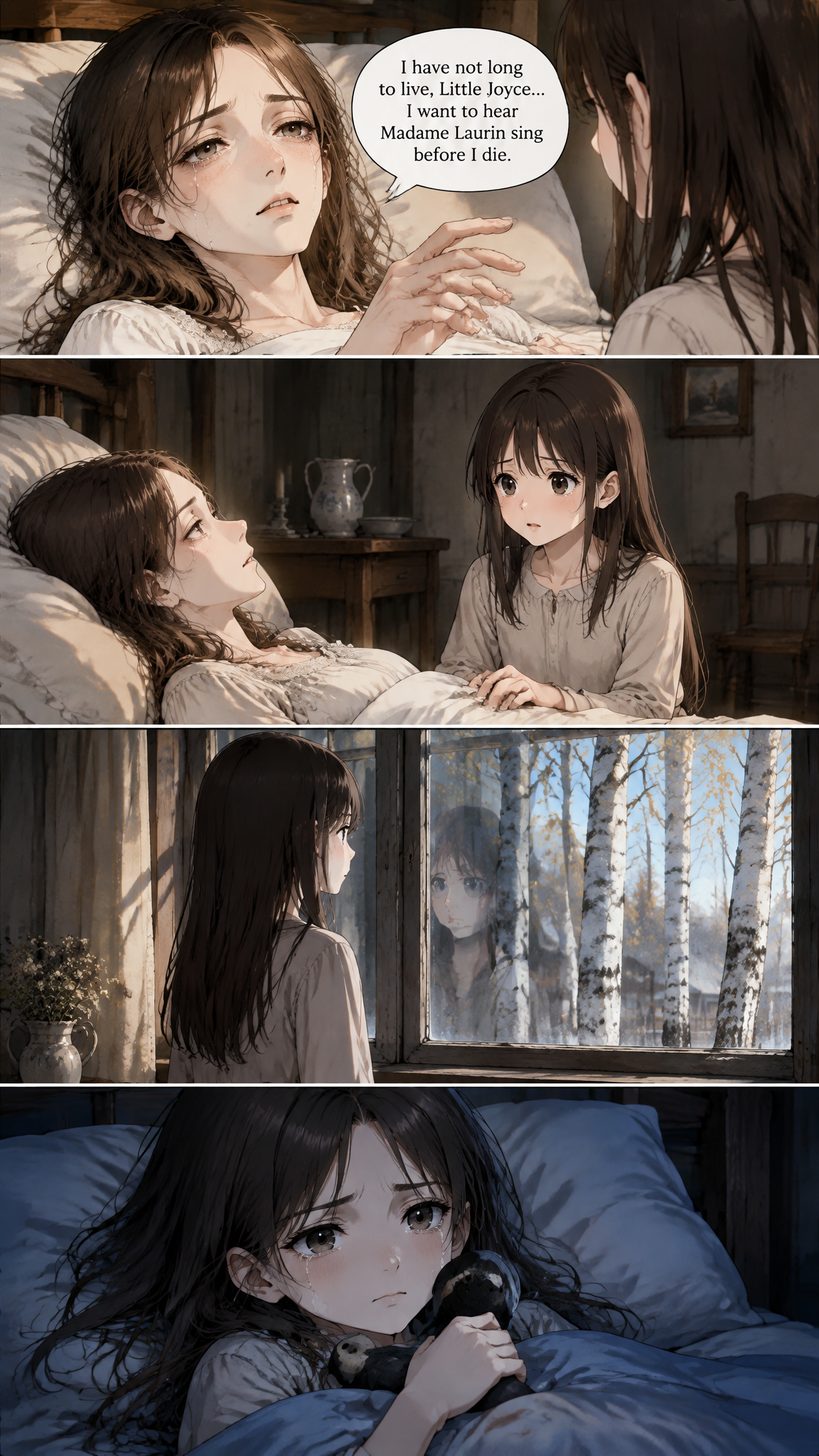 Página de cómic demo de The Little Black Doll