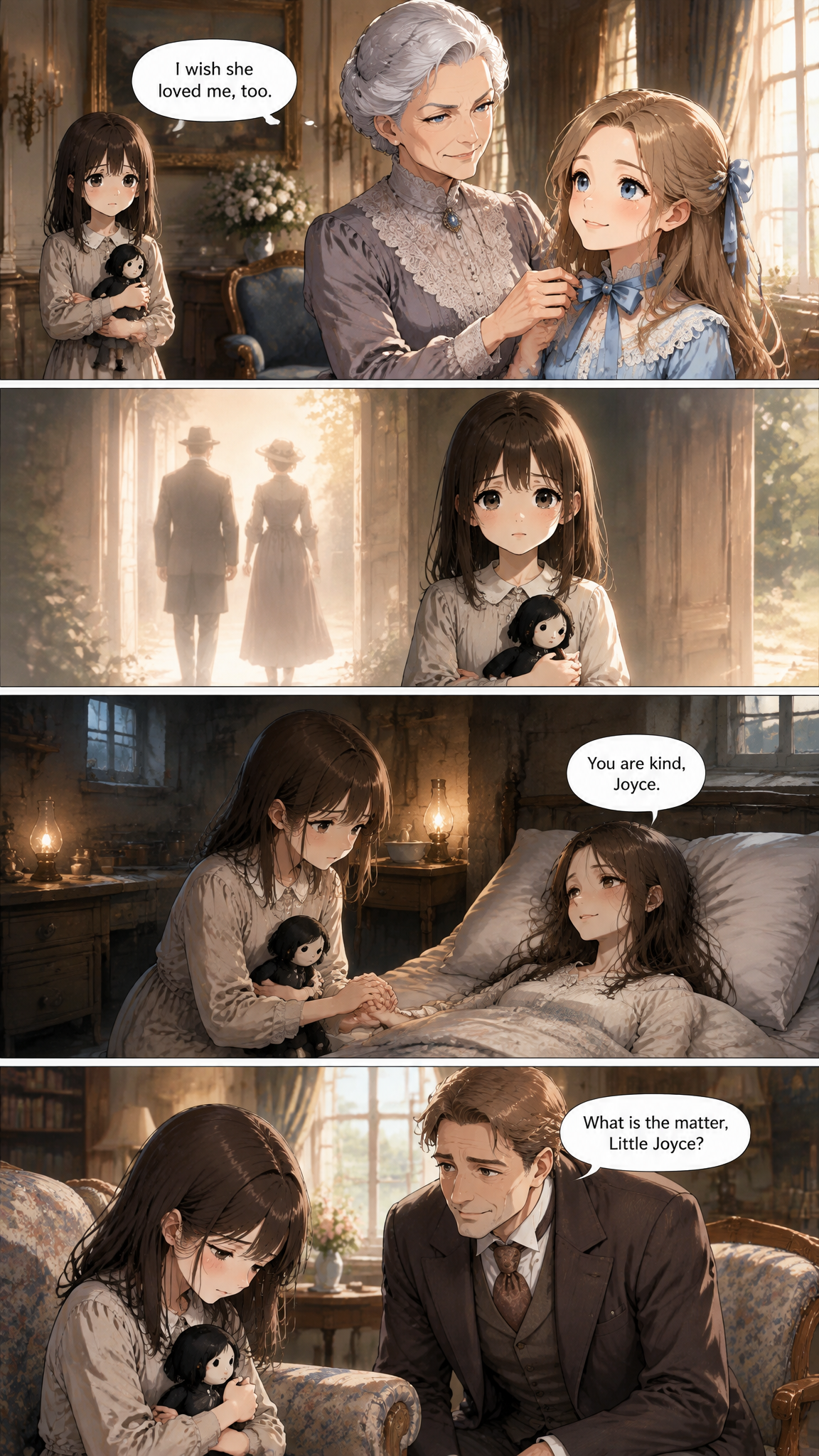 Comicseite aus Kapitel 2 von The Little Black Doll