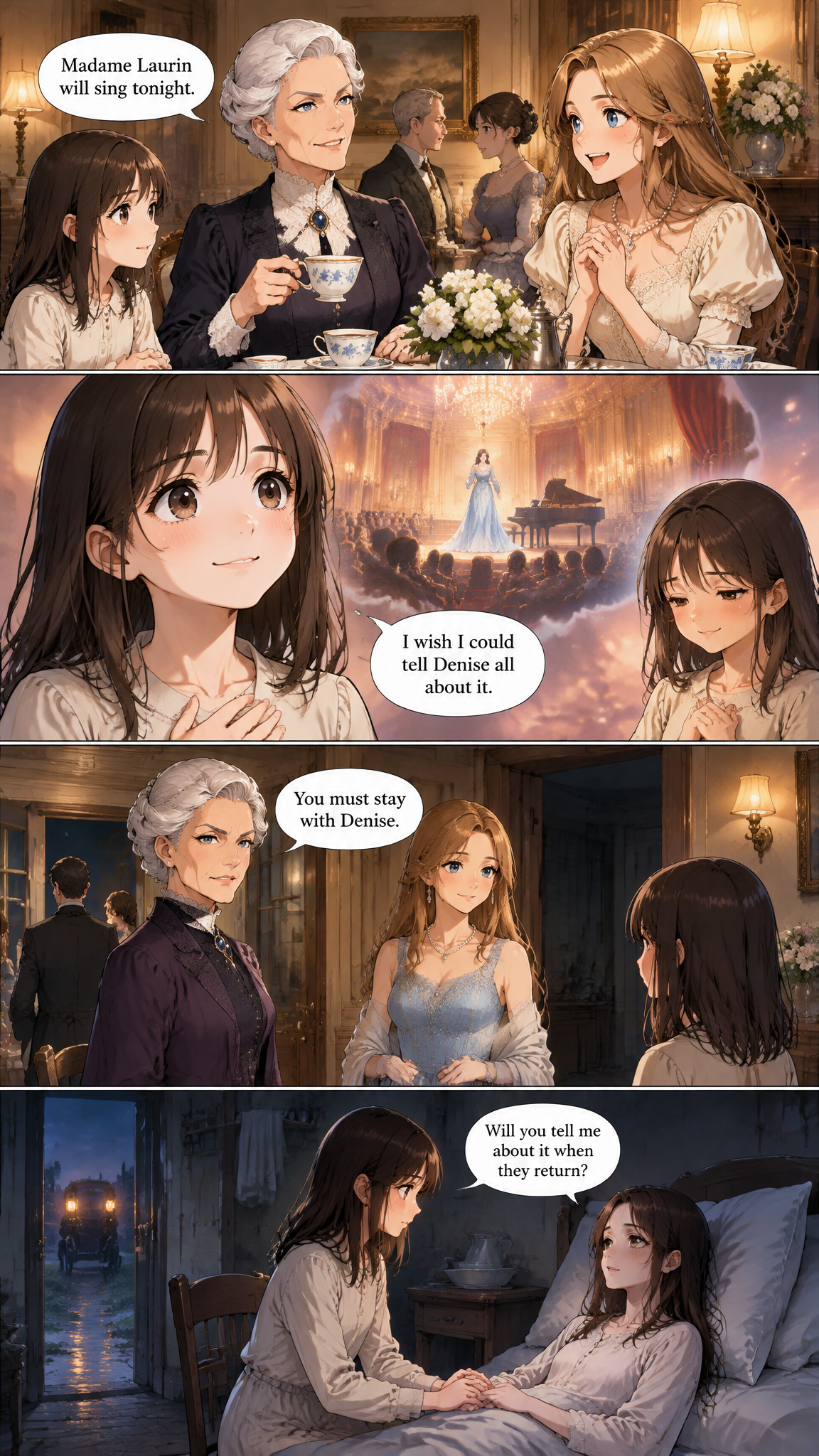 Comicseite aus Kapitel 1 von The Little Black Doll