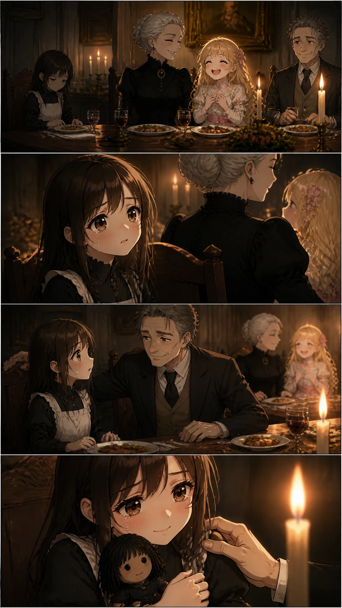Demo comic page from The Little Black Doll