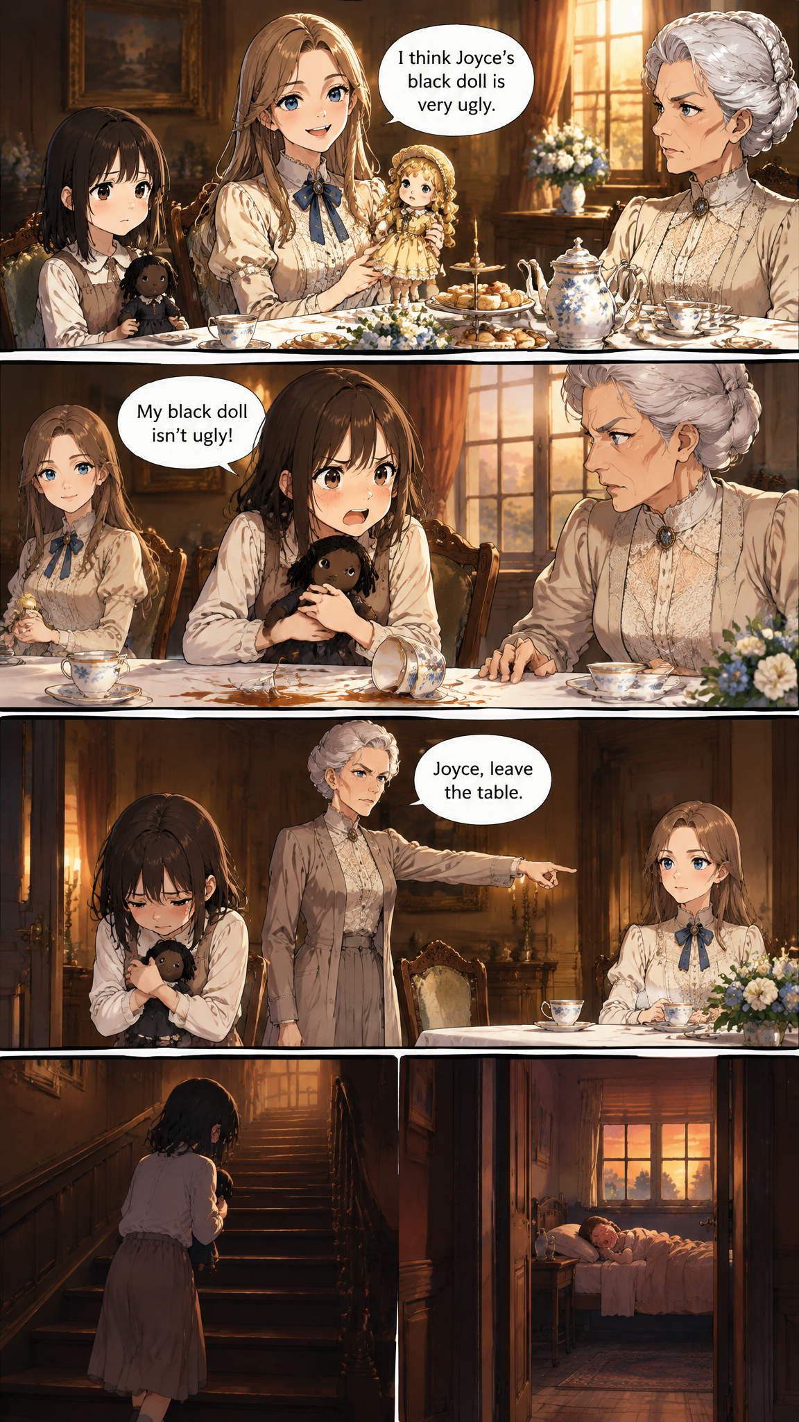 Comicseite aus Kapitel 3 von The Little Black Doll