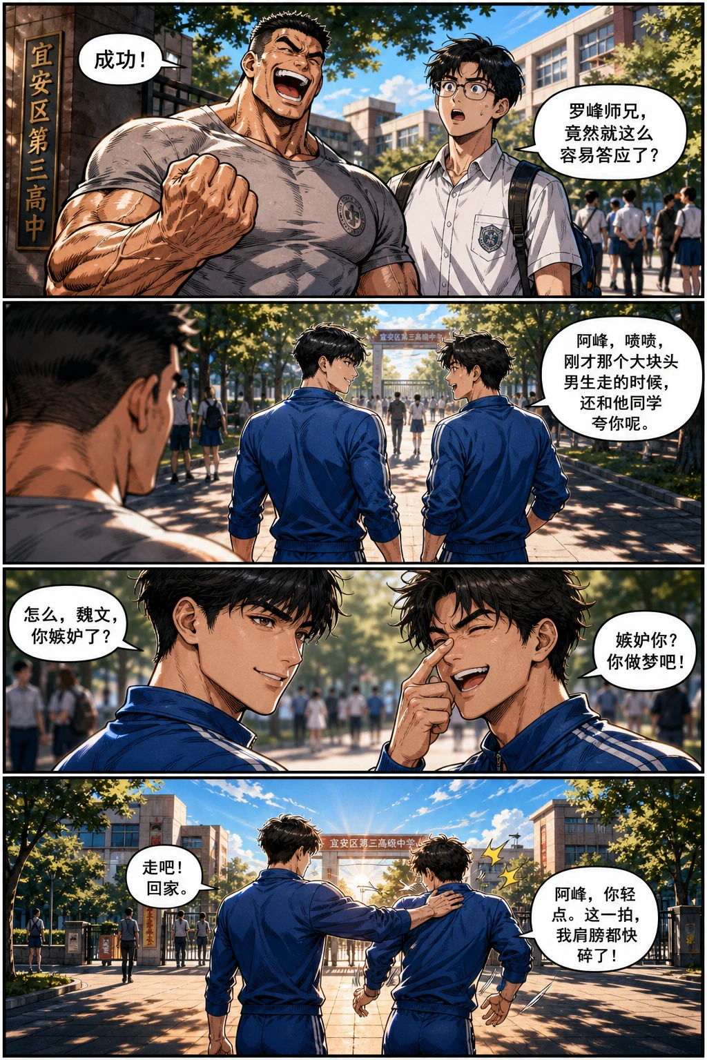 Pagina fumetto demo da 吞噬星空
