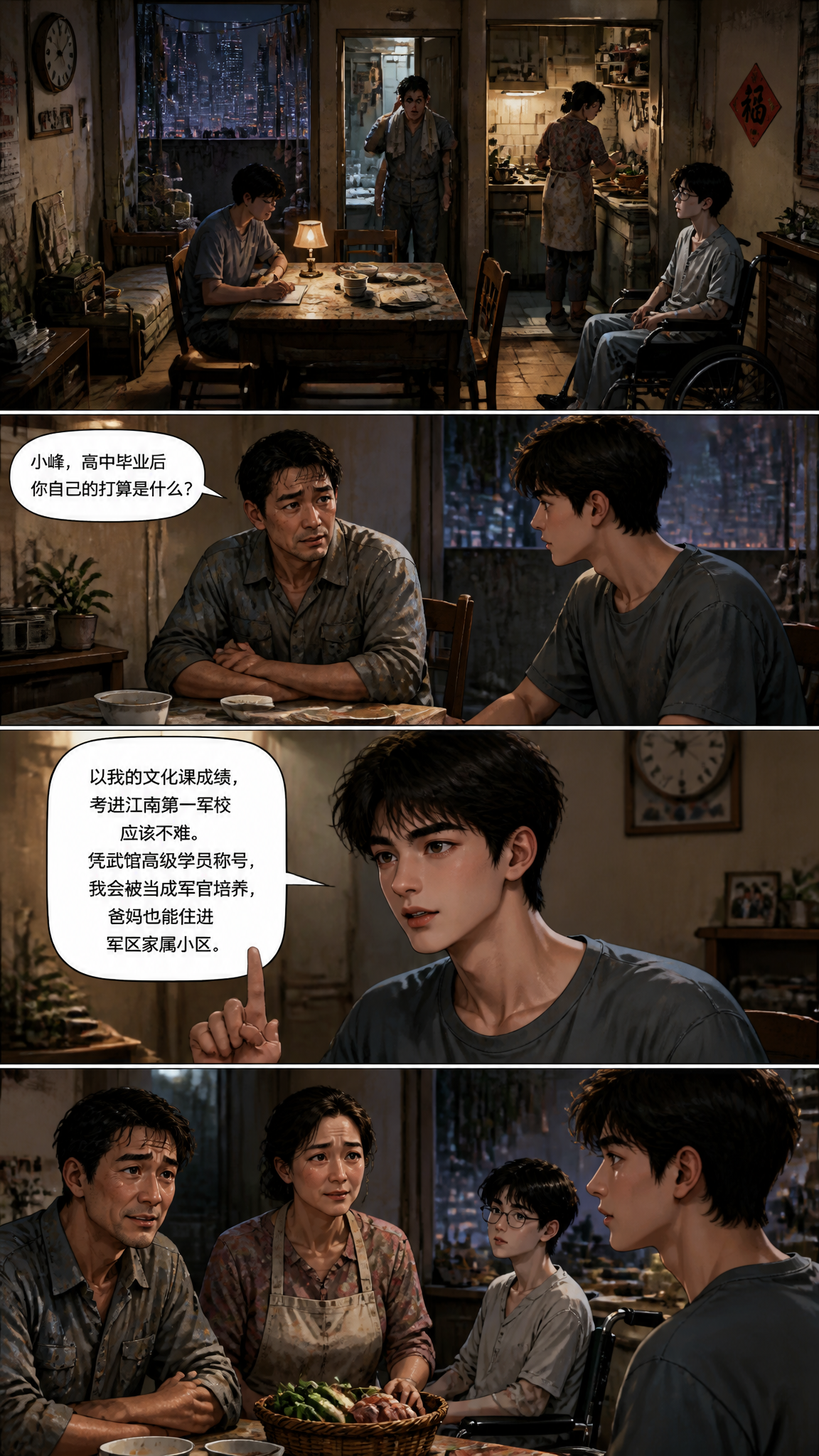 Demo comic page from 吞噬星空