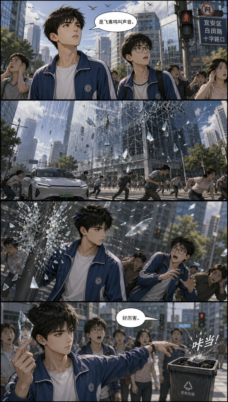Demo comic page from 吞噬星空