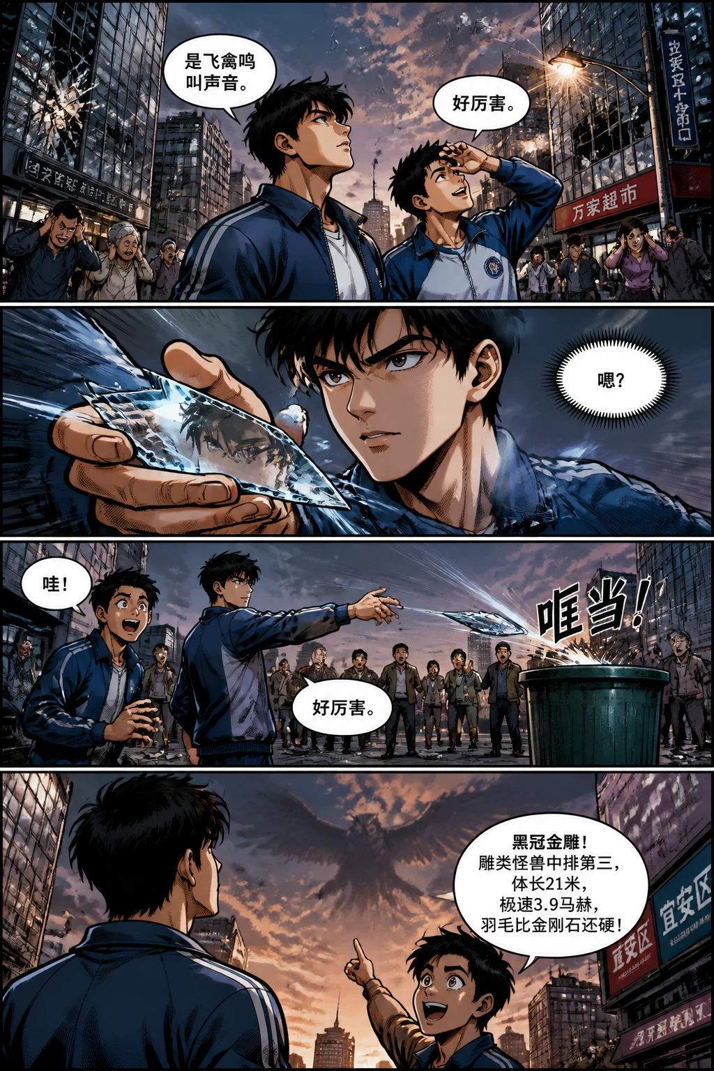 Pagina fumetto demo da 吞噬星空