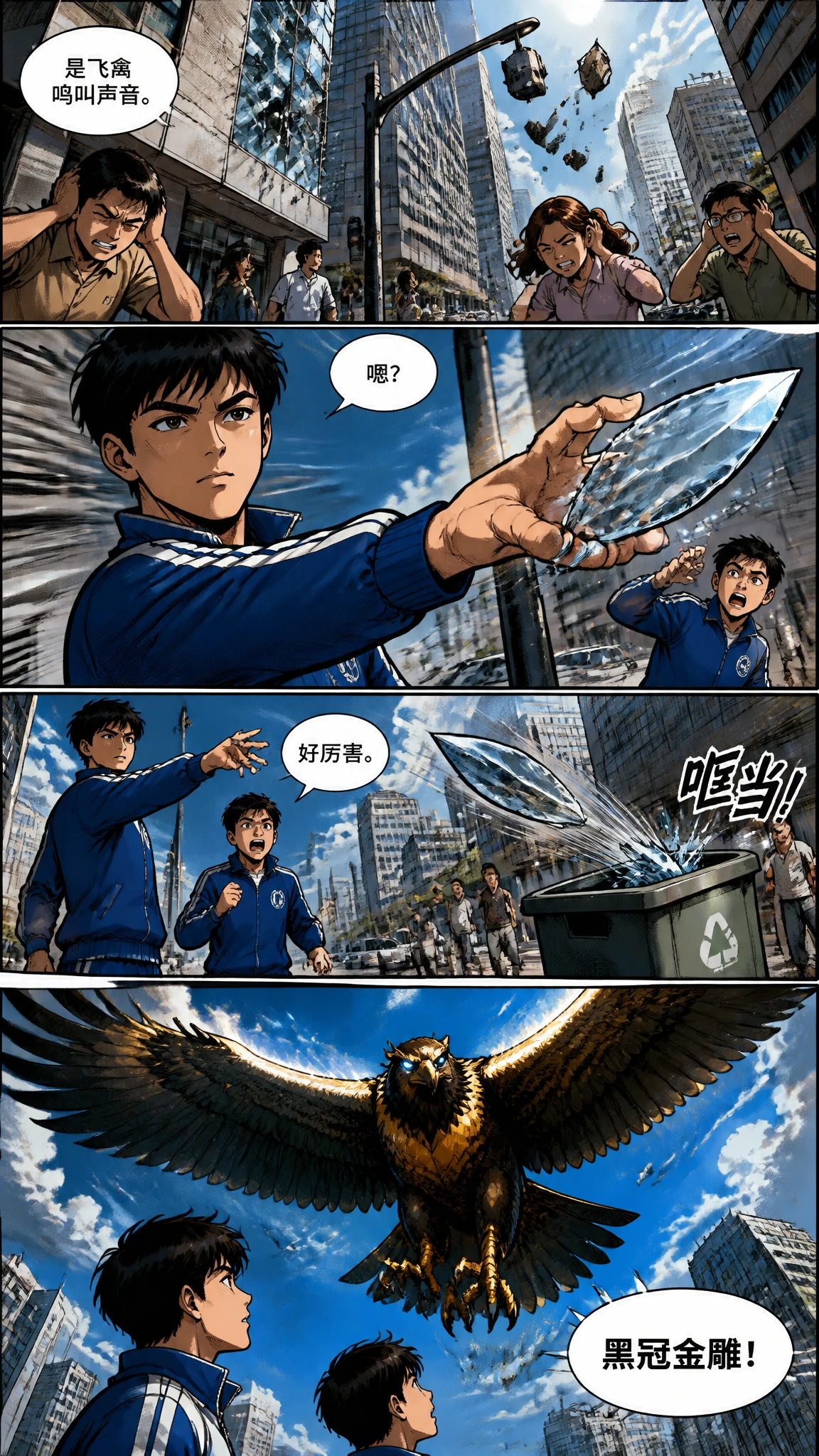 Demo comic page from 吞噬星空