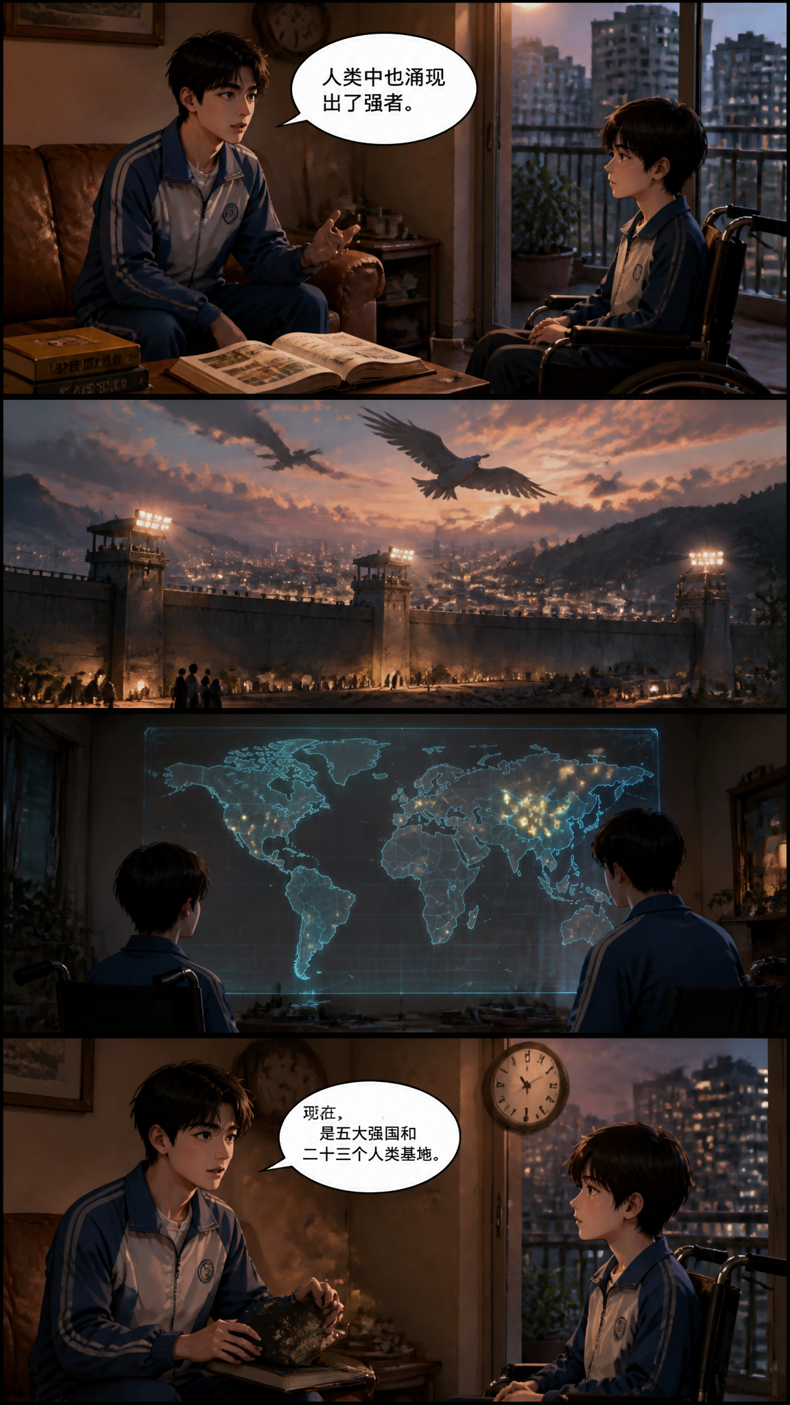 Demo comic page from 吞噬星空