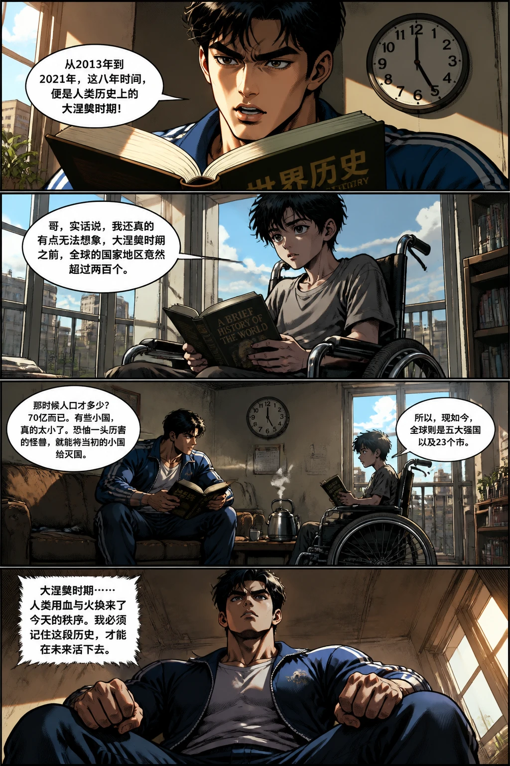 Pagina fumetto demo da 吞噬星空