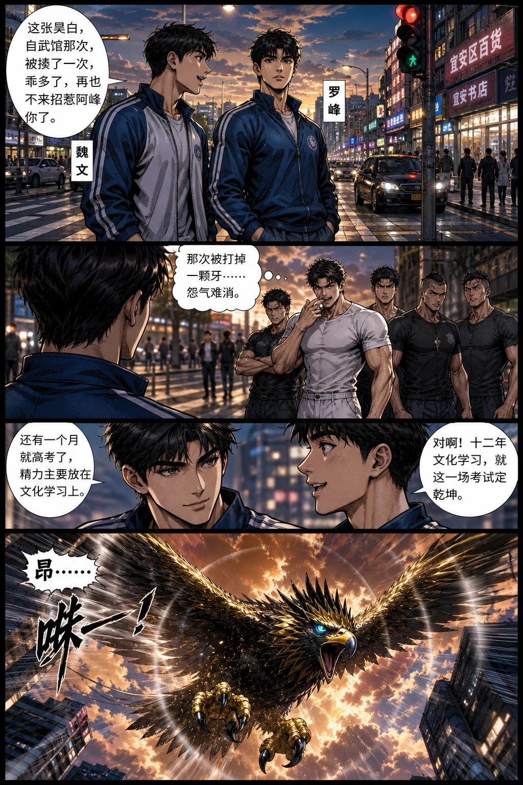 Pagina fumetto demo da 吞噬星空