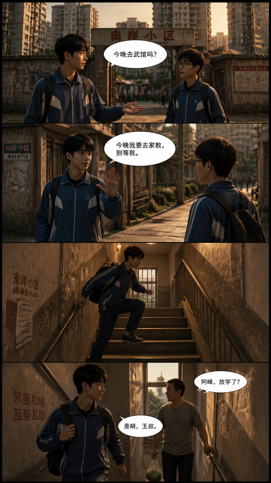 Demo comic page from 吞噬星空