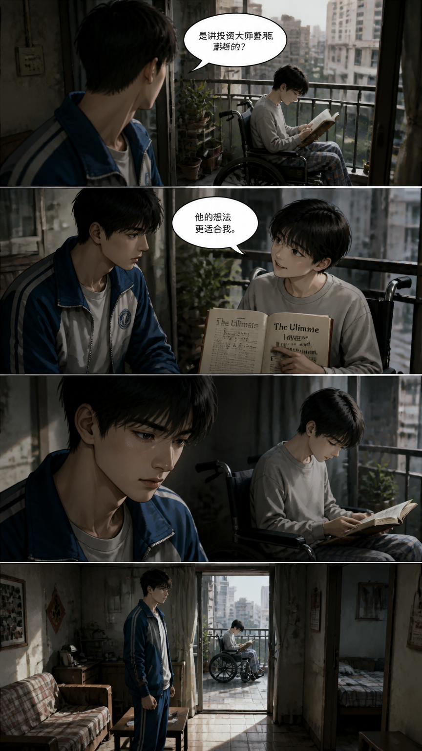 Demo comic page from 吞噬星空
