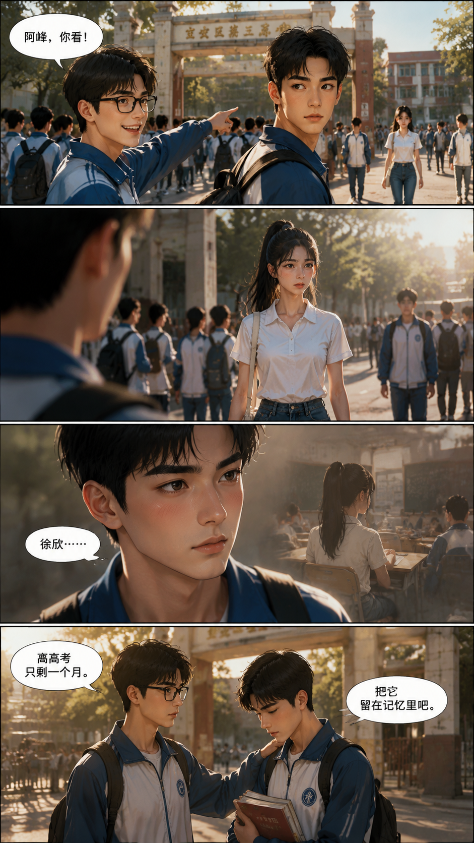 Demo comic page from 吞噬星空