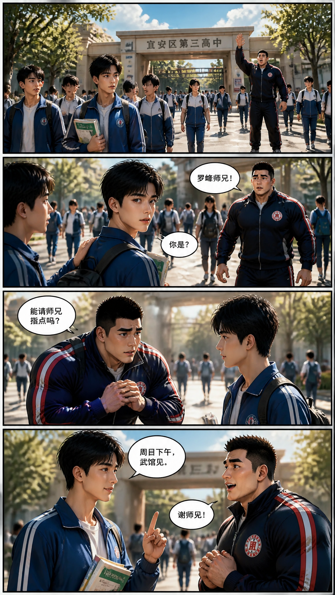 Demo comic page from 吞噬星空