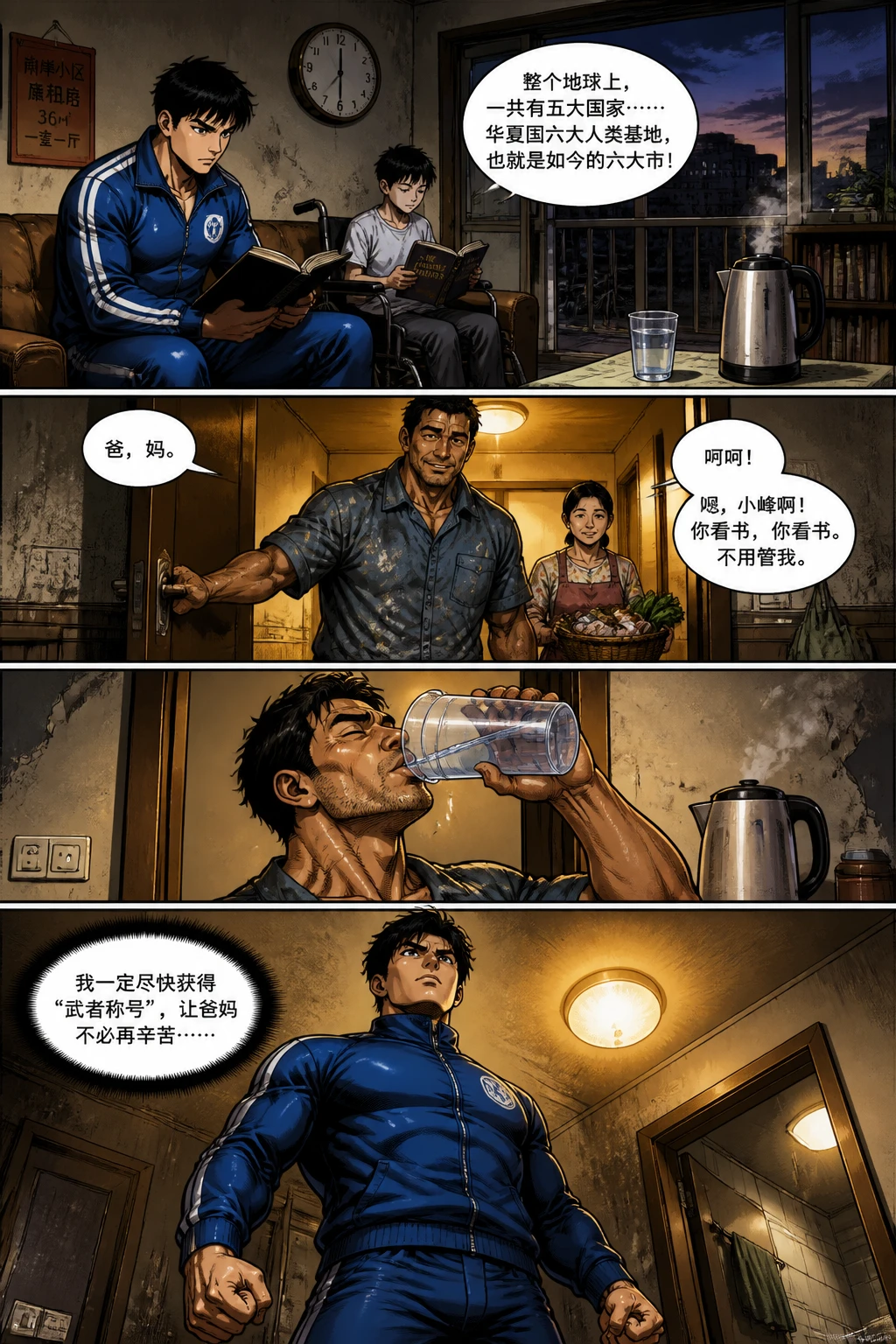 Pagina fumetto demo da 吞噬星空