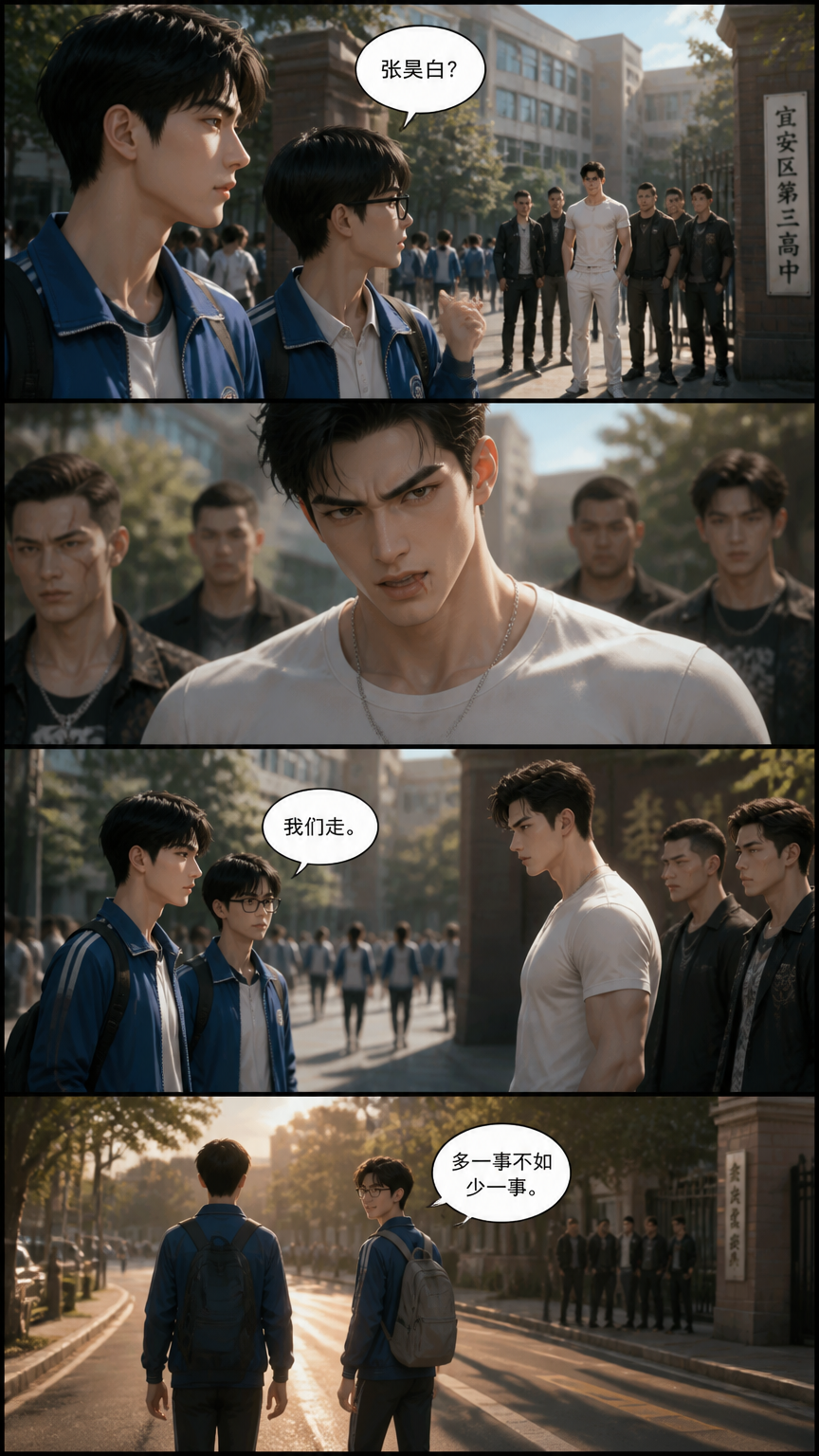Demo comic page from 吞噬星空