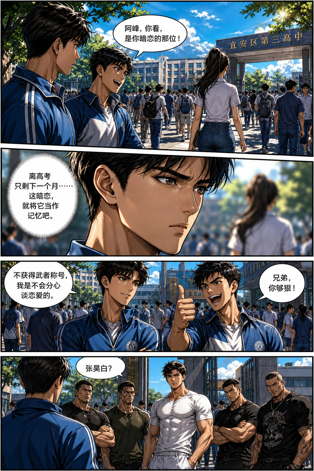 Pagina fumetto demo da 吞噬星空