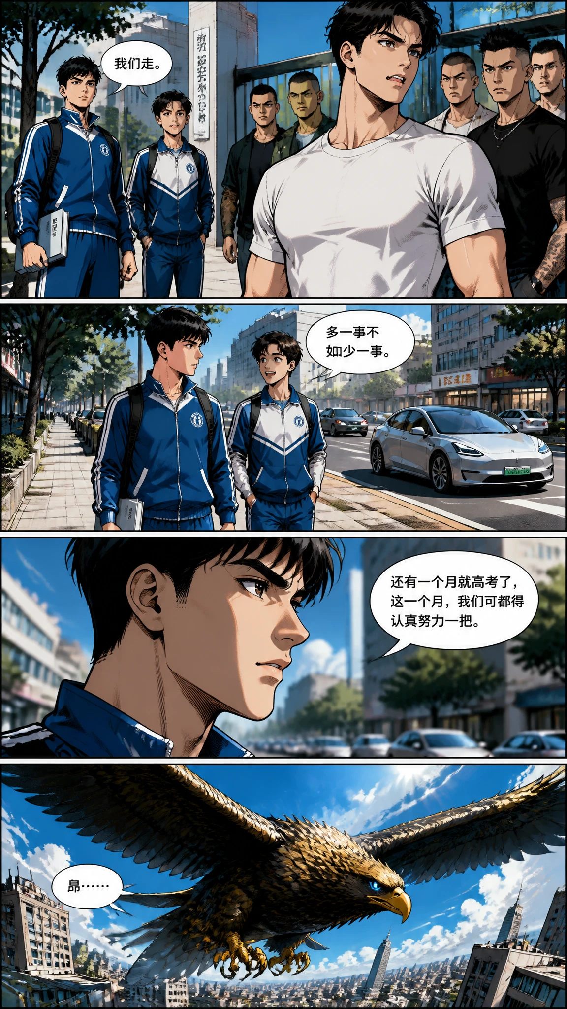 Demo comic page from 吞噬星空