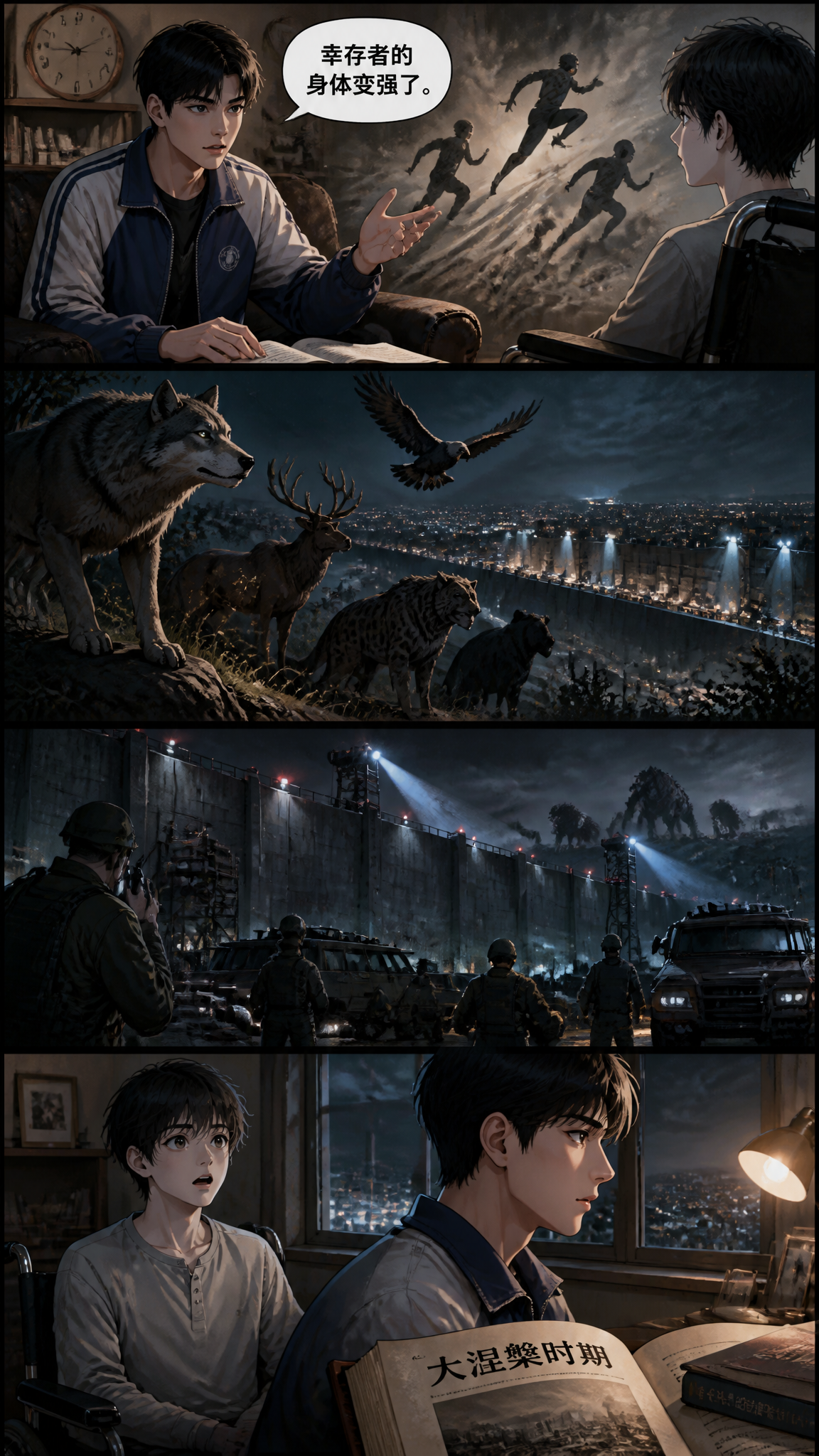 Demo comic page from 吞噬星空