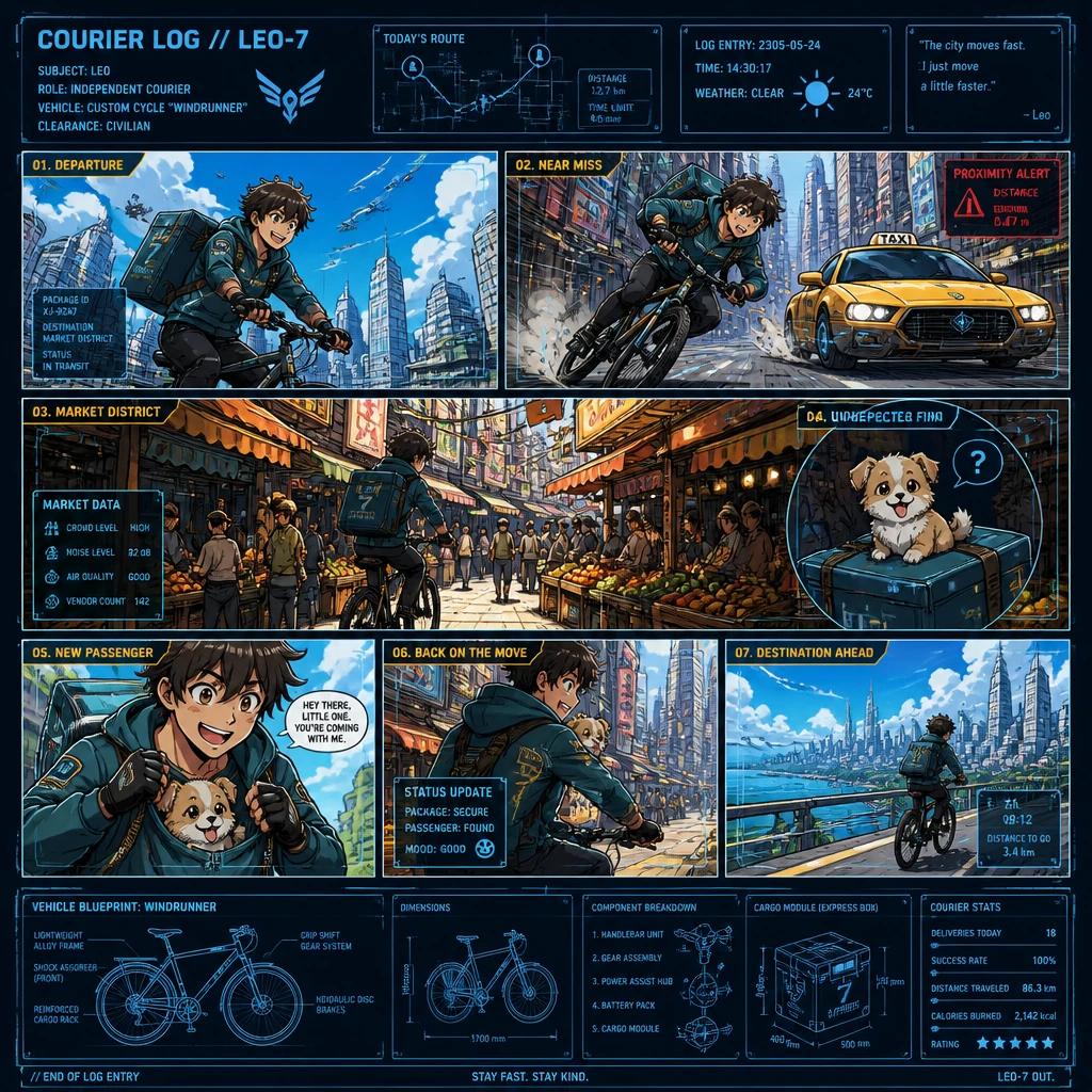 Sci-fi blueprint