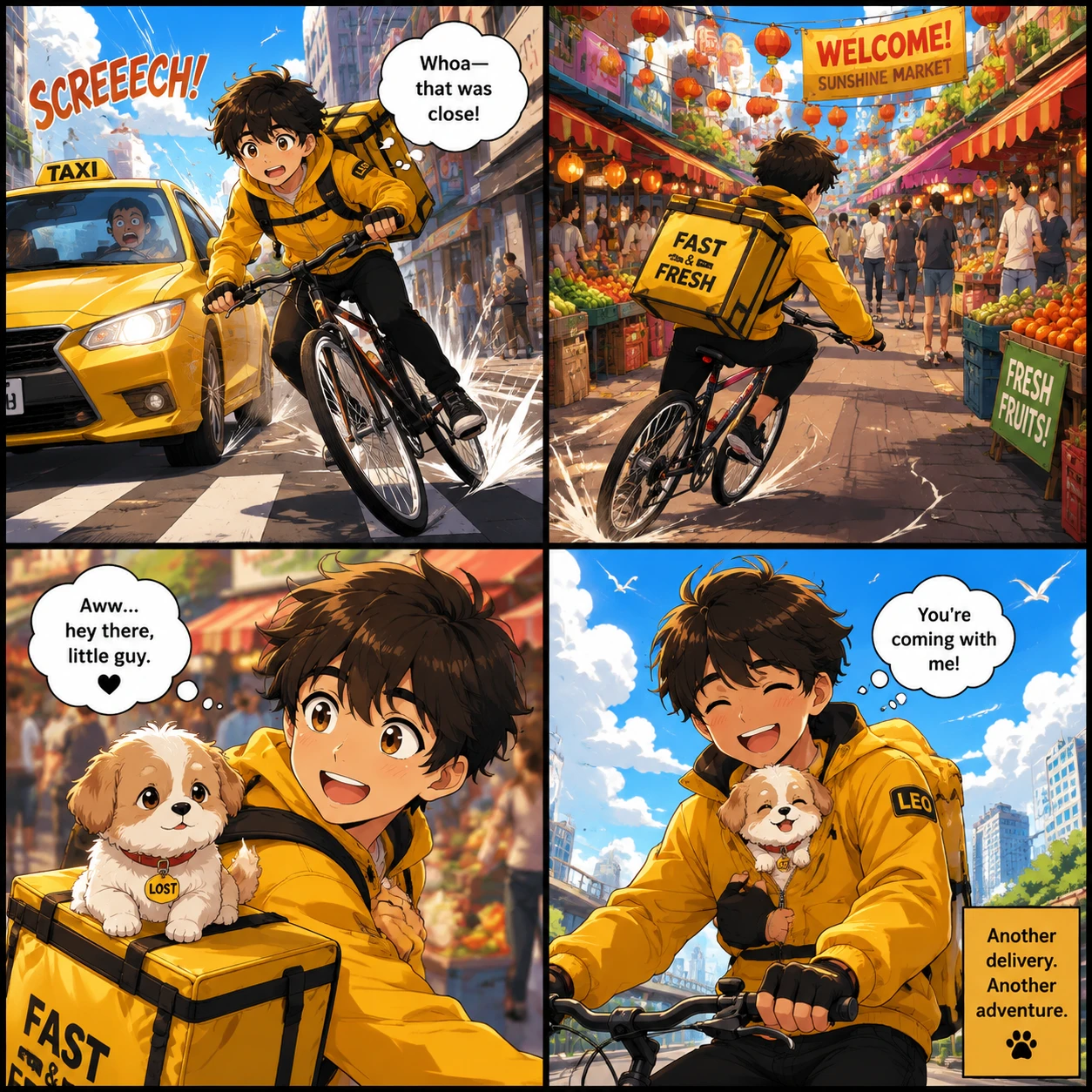 Webtoon color